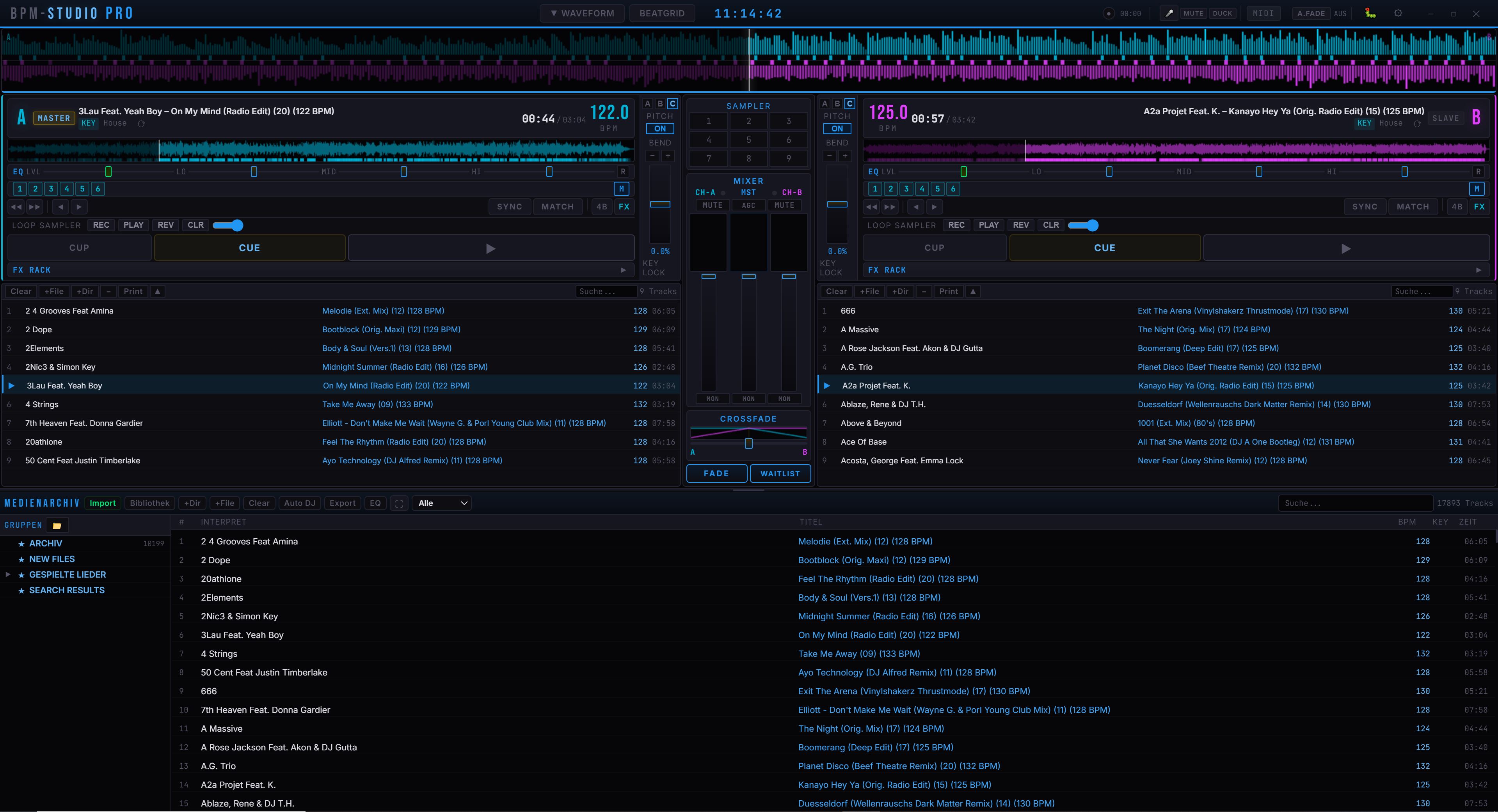 BPM-Studio Pro - Dark Blue Theme